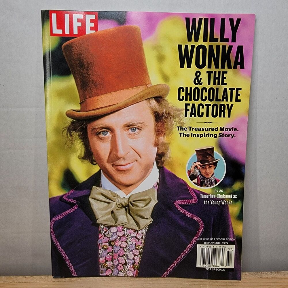 MAGAZINE Life: Willy Wonka & The Chocolate Factory NEW